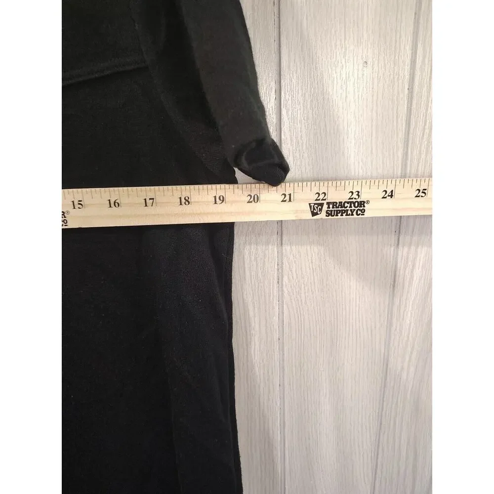 Womens Lennie for Nina Leonard Black Sweater Dress Size L Cocktail Minimalist